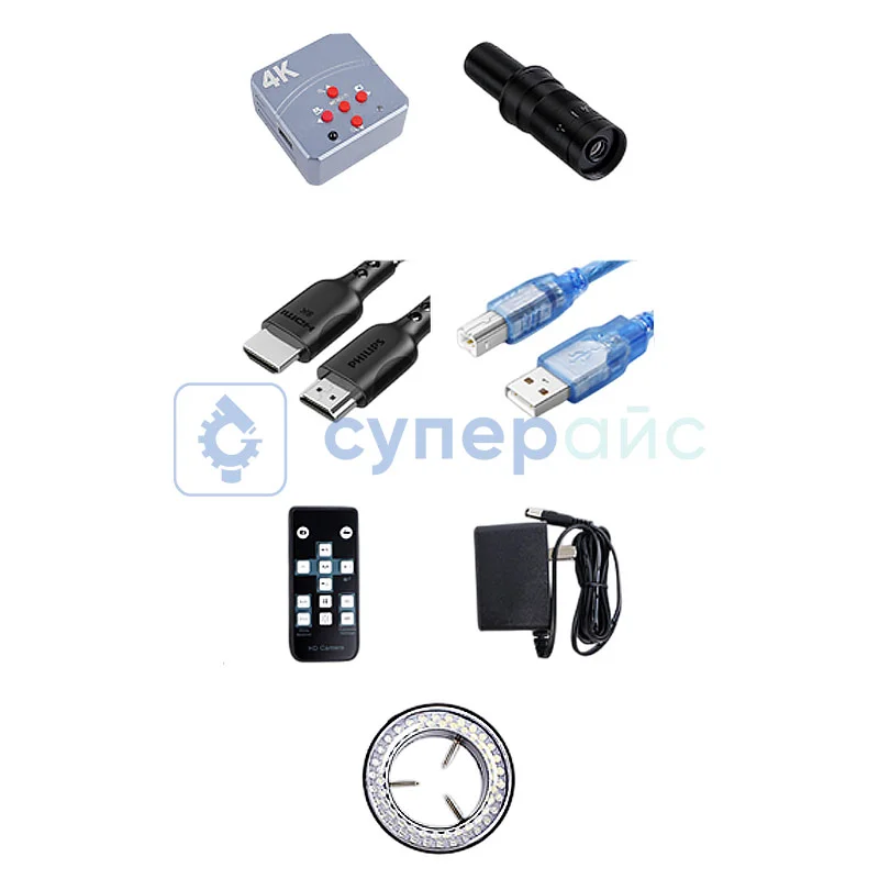 Настольный электронный микроскоп Huans 4KHUU-66 фото 1