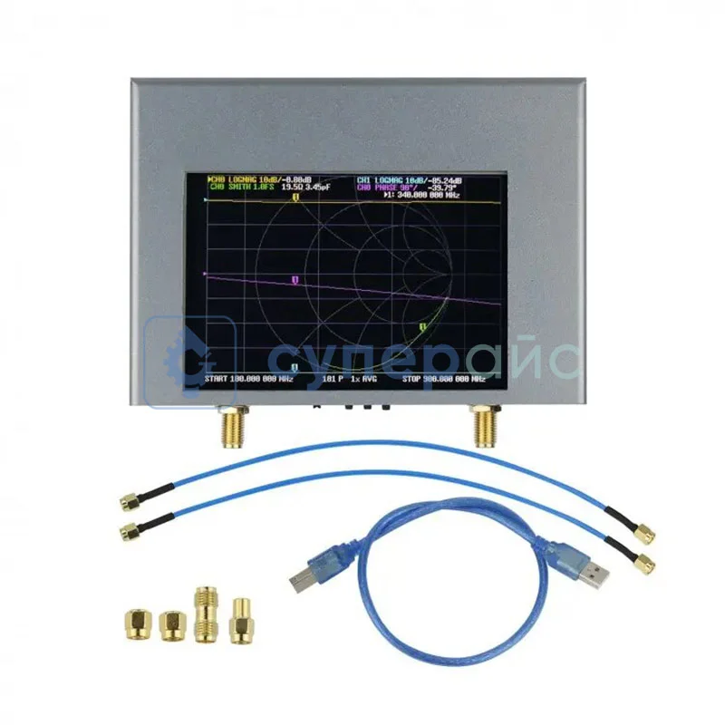 Портативный анализатор электрических цепей NanoVNA V2 Plus4 фото 1