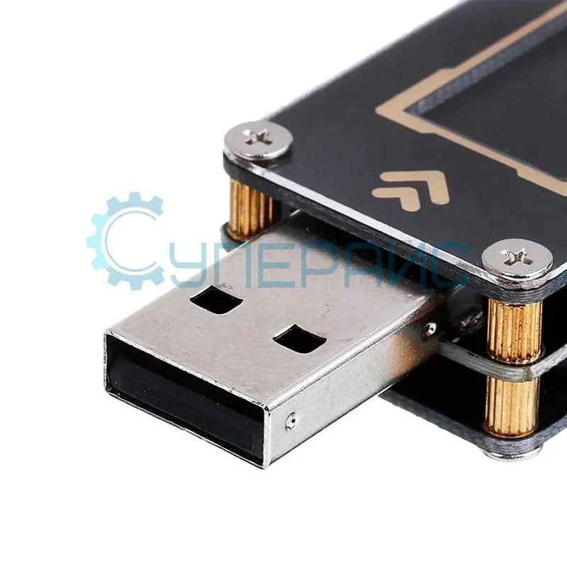 Цифровой USB тестер тока FNIRSI FNB28 фото 2