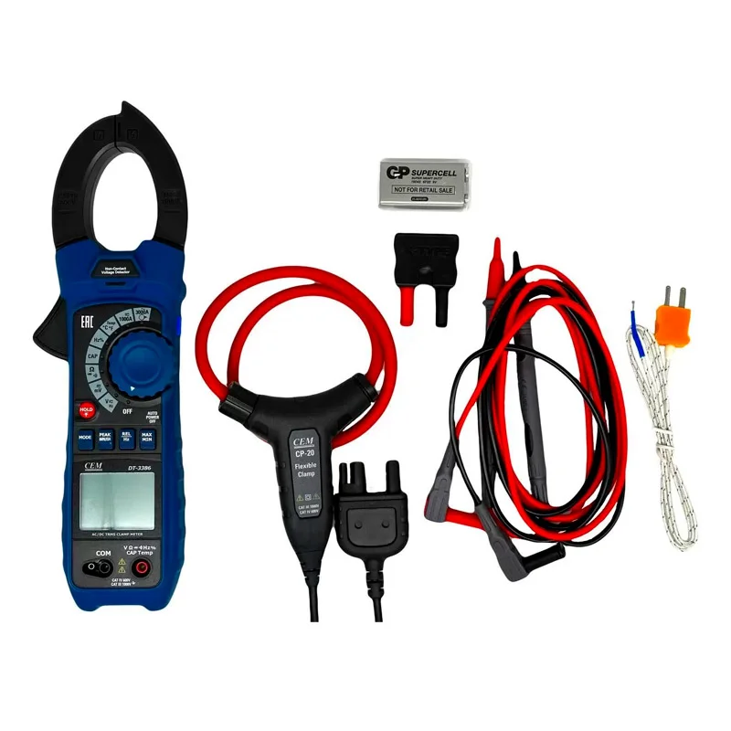 Клещи токоизмерительные CEM DT-3386 фото 1