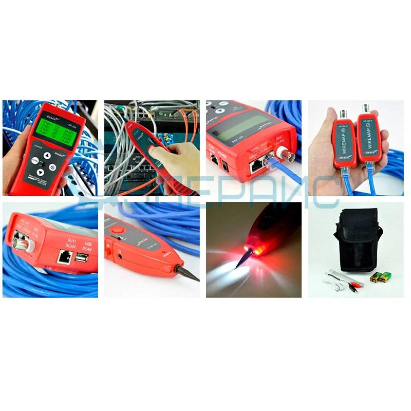 Кабельный LAN тестер Noyafa NF-388 фото 6