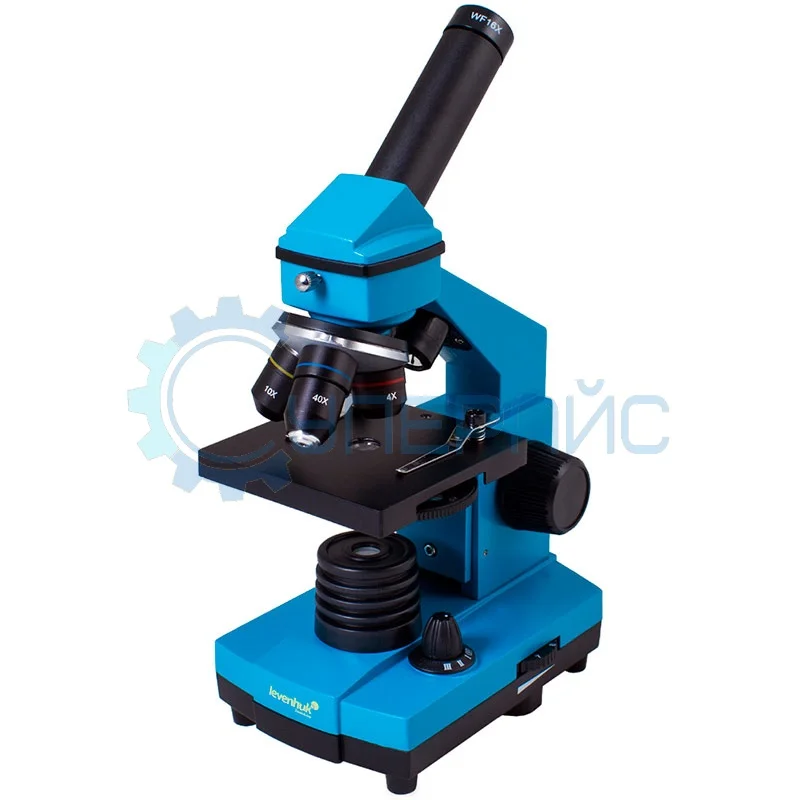 Микроскоп Levenhuk Rainbow 2L PLUS Azure\Лазурь фото 1