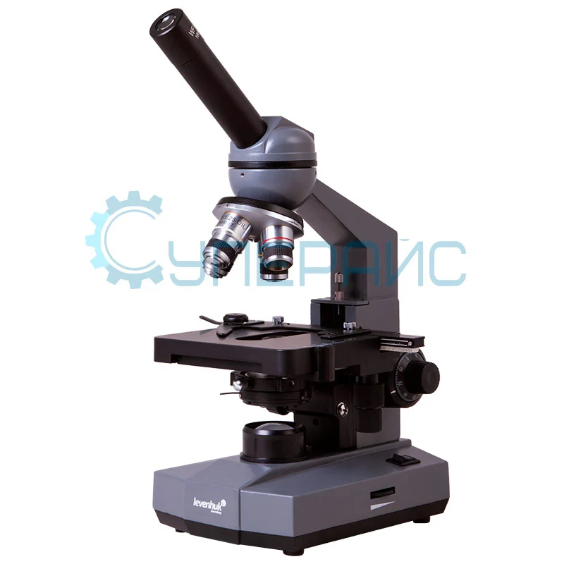 Микроскоп Levenhuk 320 PLUS, монокулярный фото 7