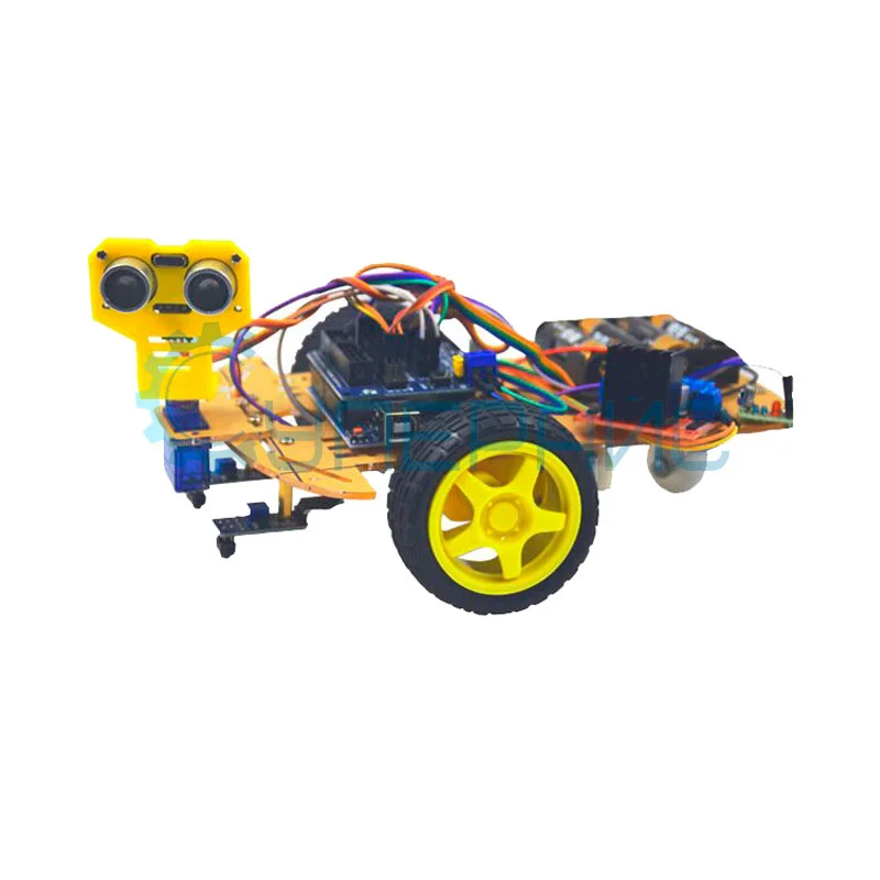 Программируемый колесный робот-конструктор на базе Arduino UNO R3 (Bluetooth) фото 2