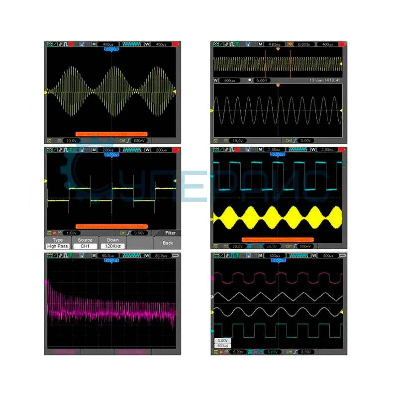 Портативный осциллограф-мультиметр Hantek DSO1072E фото 6