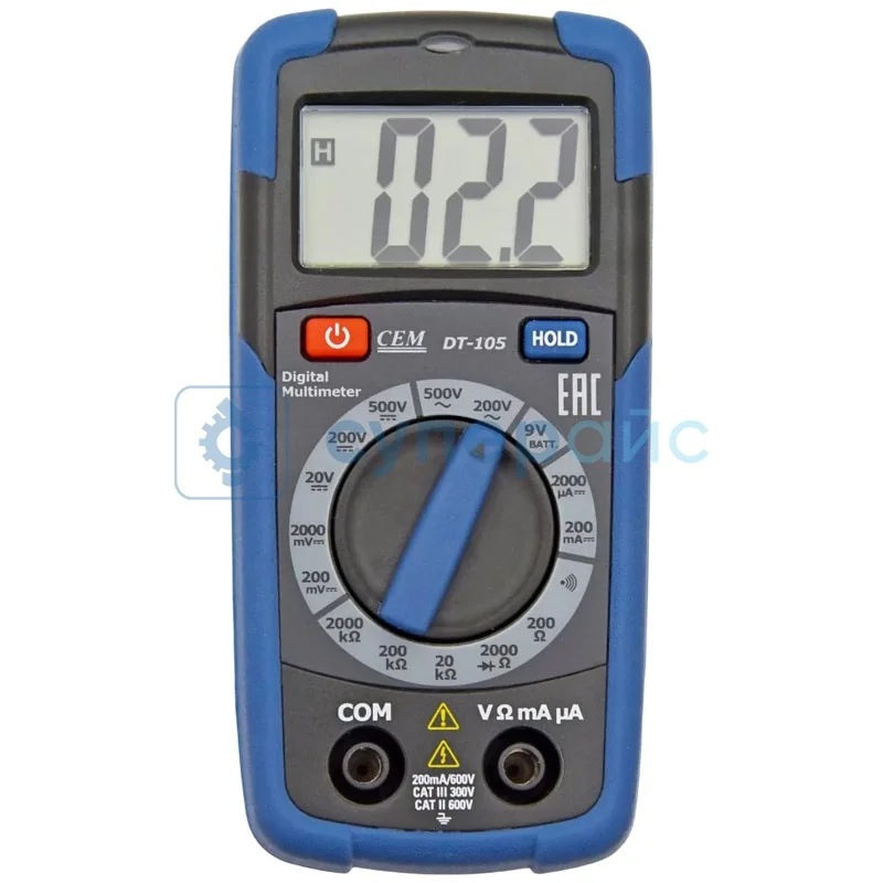 Портативный мультиметр CEM DT-105 фото 1