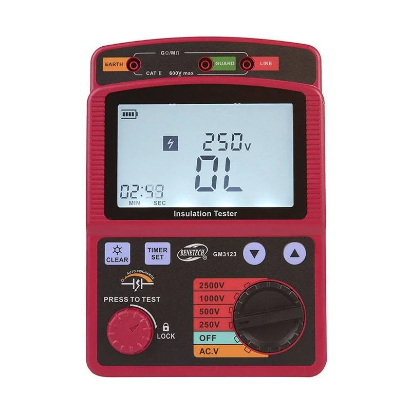 Мегаомметр Benetech GM3123 фото 1