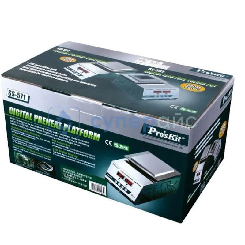 Преднагреватель плат Pro'sKit SS-571H фото 2