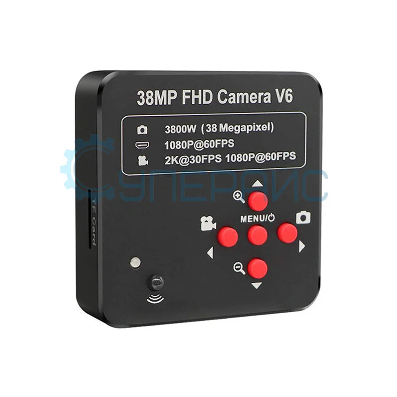 Стереомикроскоп тринокуляр PHONEFIX FX223B с камерой 38 Мп фото 5