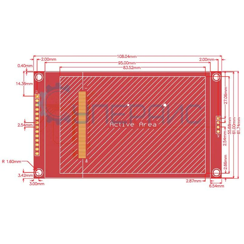 Дисплей TFT 4 дюйма сенсорный для Arduino фото 4