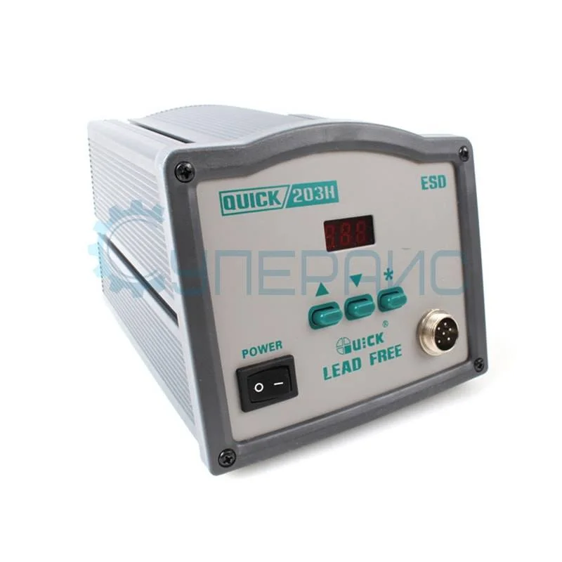 Паяльная станция индукционная QUICK 203H ESD 90 Вт для бессвинцовой пайки, original фото 2