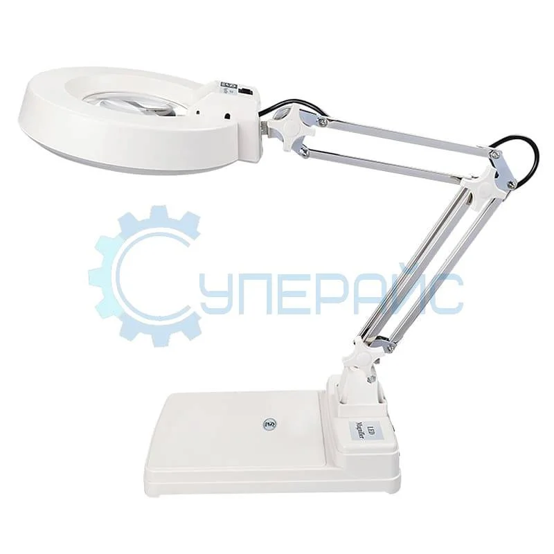 Настольная лупа с LED-подсветкой ZQ-86CY 10X фото 1
