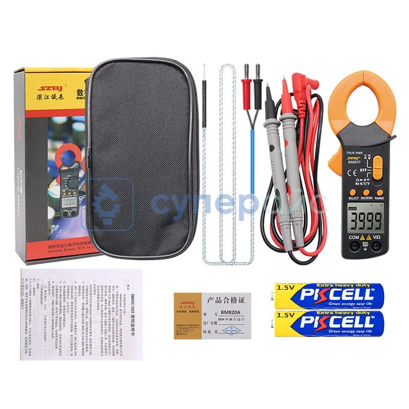 Клещи-амперметр SZBJ BM603 фото 1