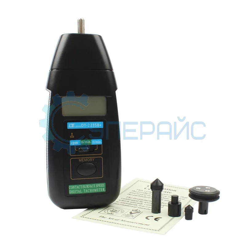 Контактный цифровой тахометр DT-2235B+ фото 1