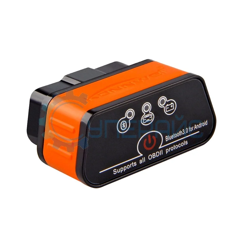 Адаптер диагностический ELM327 OBDII Konnwei KW903 Bluetooth V1.5 фото 1