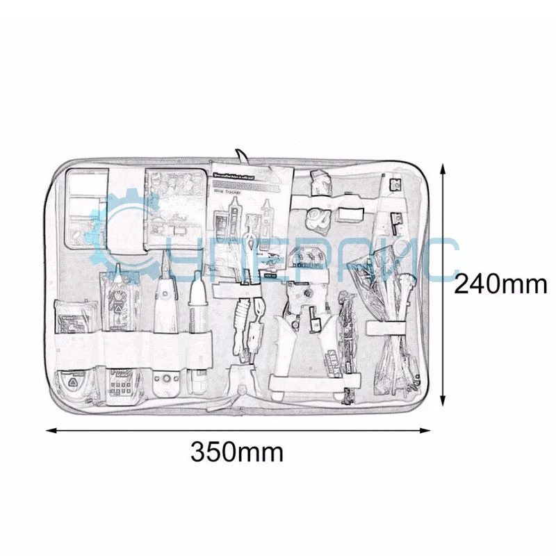 Сетевой набор инструментов Noyafa NF-1501 фото 5