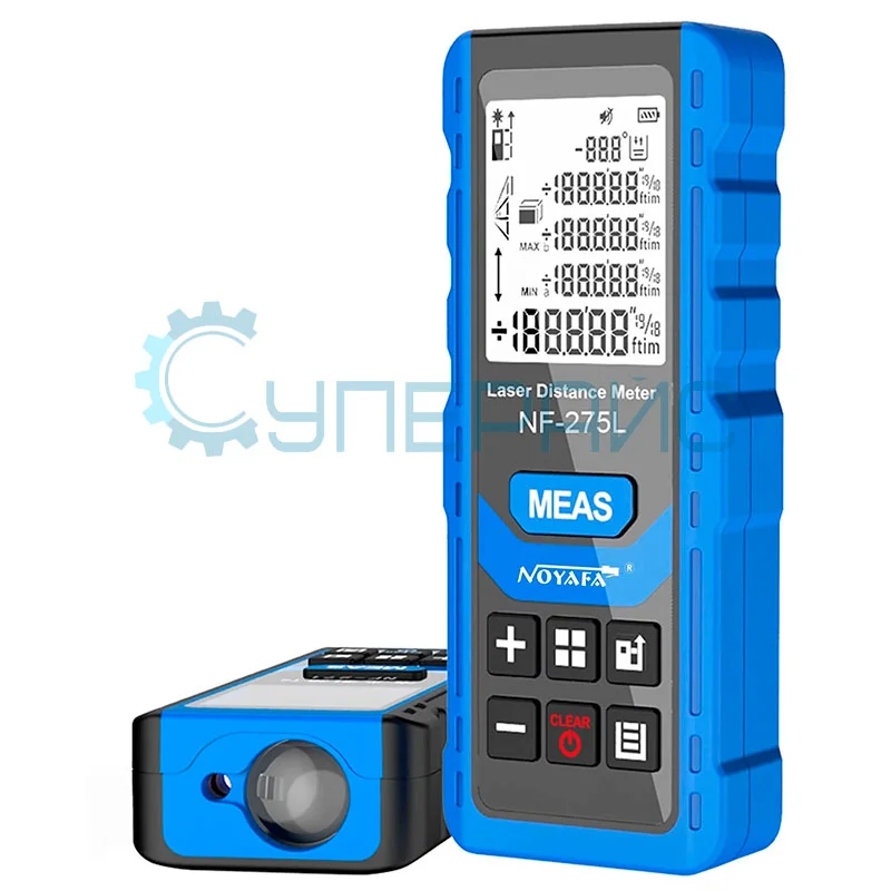 Перезаряжаемый лазерный дальномер Noyafa NF-275L 60м фото 2