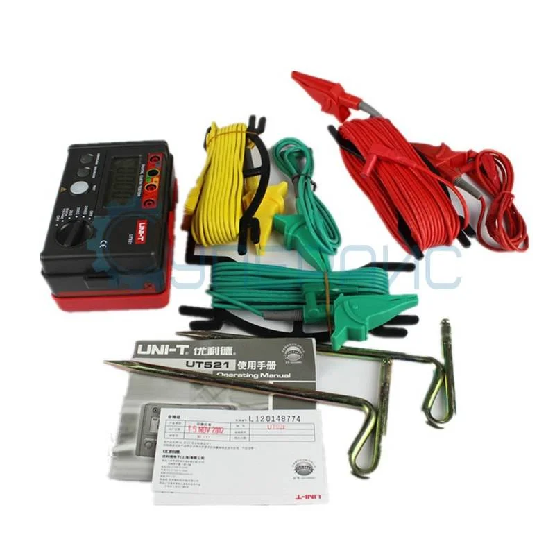 Измеритель сопротивления заземления UNI-T UT521 фото 8