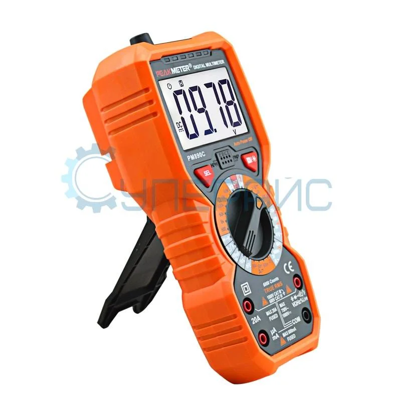 Мультиметр Peakmeter PM890C цифровой (True RMS) фото 2