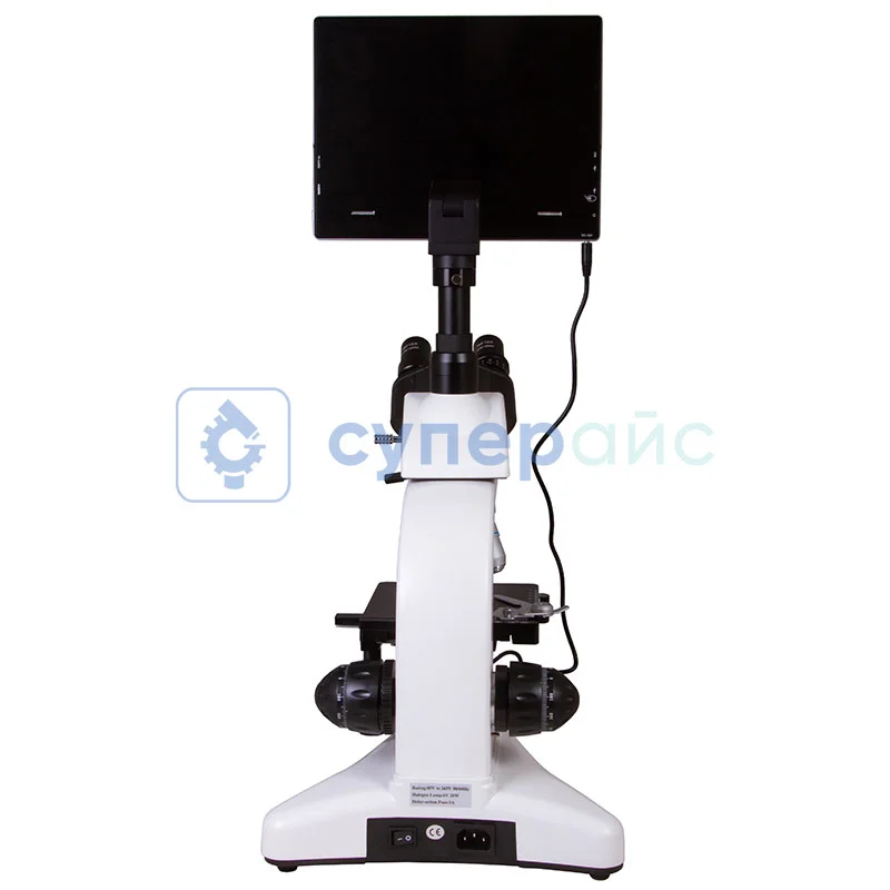 Тринокулярный микроскоп Levenhuk MED D25T LCD фото 6