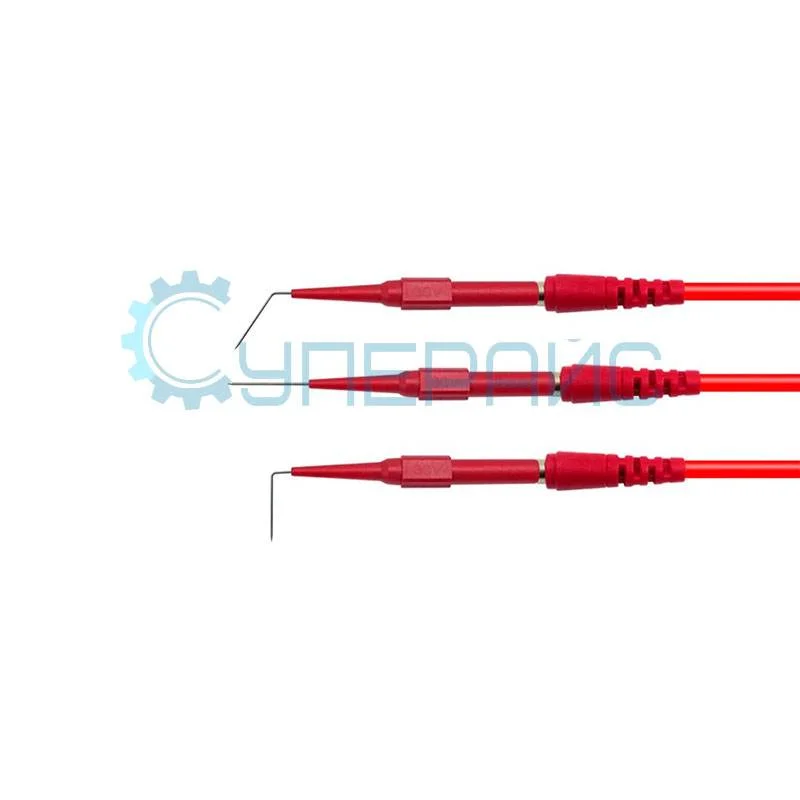 Комплект измерительных проводов Cleqee P1920 с иглами фото 3