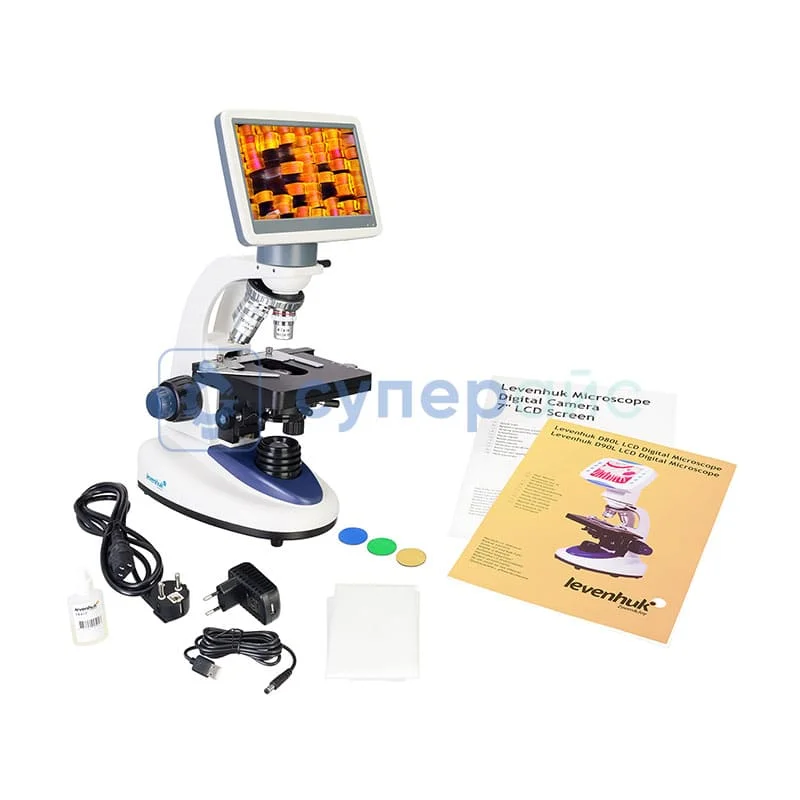Микроскоп цифровой Levenhuk D95L LCD фото 1