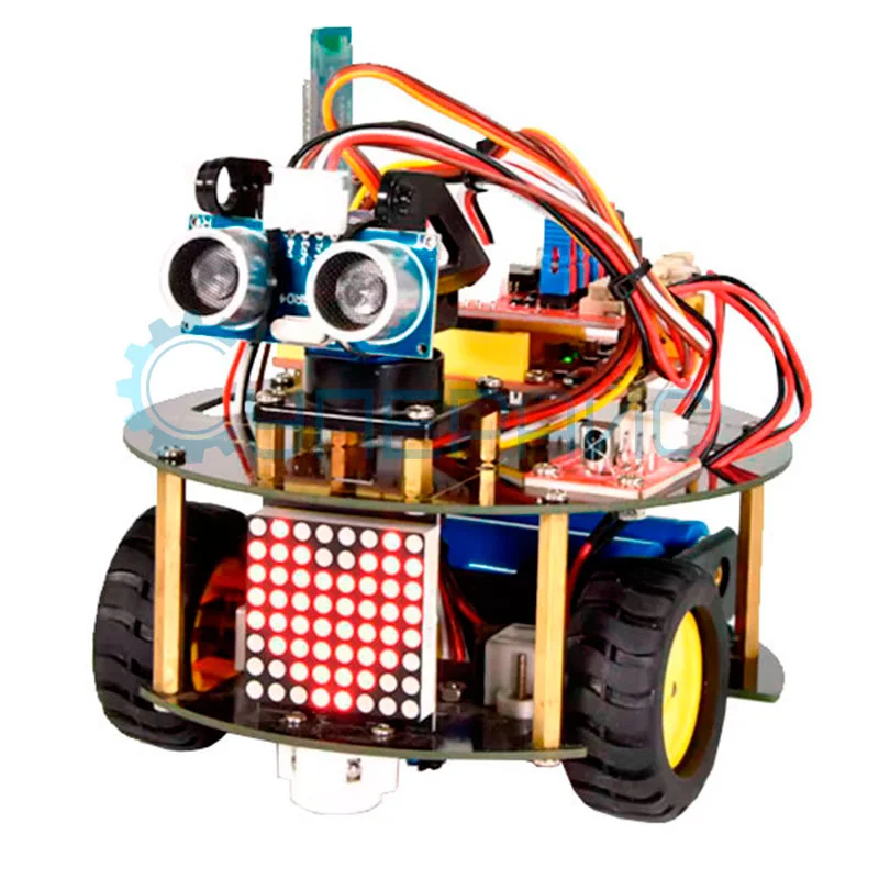 Программируемый колесный робот-конструктор на базе Arduino Keyes (Bluetooth) фото 1