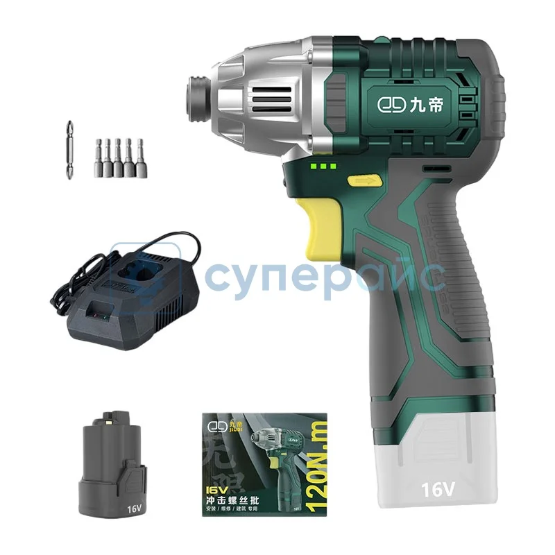 Ударный шуруповерт Jiudi 9006 фото 1