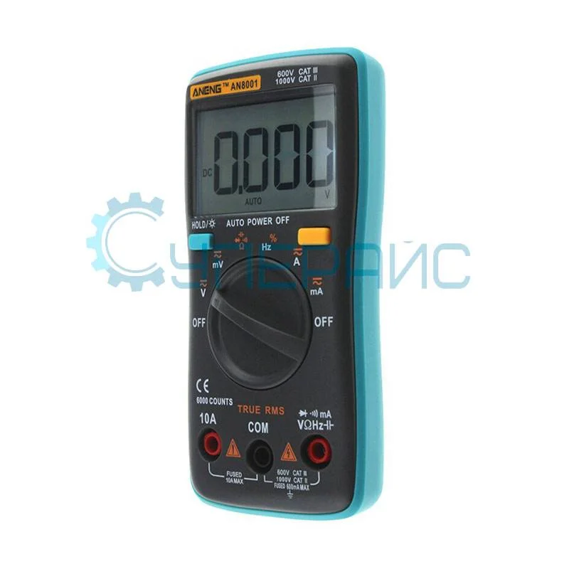 Автоматический мультиметр ANENG AN8001 фото 1