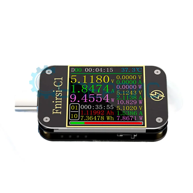 Тестер USB FNIRSI C1 с Bluetooth модулем фото 1