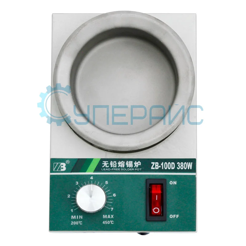 Ванна для пайки и лужения Zhengbang ZB100D (380 Вт, 100 мм) фото 1