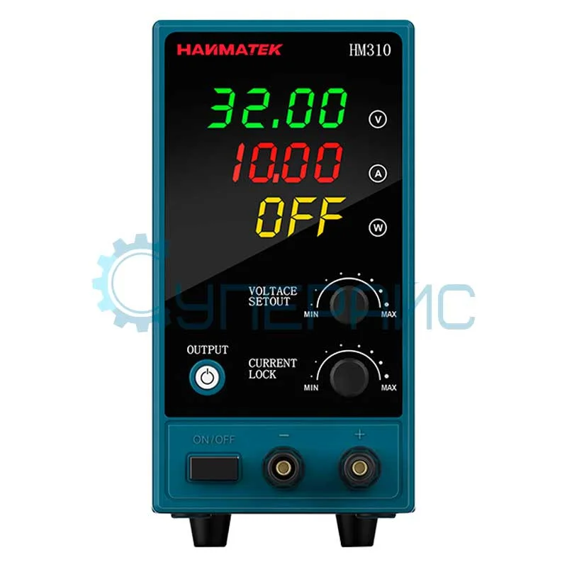 Блок питания постоянного тока HANMATEK HM3010 (30 В, 10 А) фото 1
