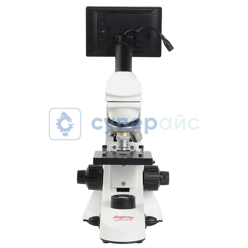 Учебный микроскоп Эврика 40х-1280х LCD фото 7