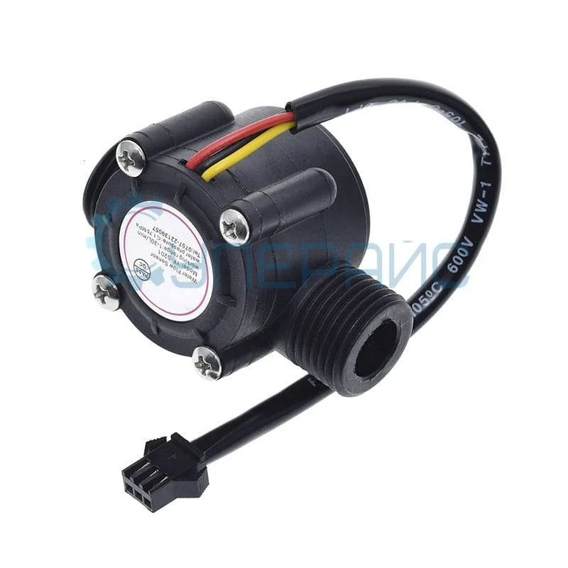 Датчик расхода воды YF-S201 фото 2