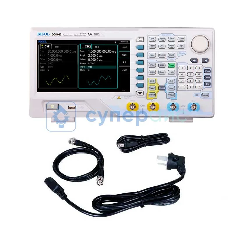 Многофункциональный генератор сигналов произвольной формы Rigol DG4062 фото 4