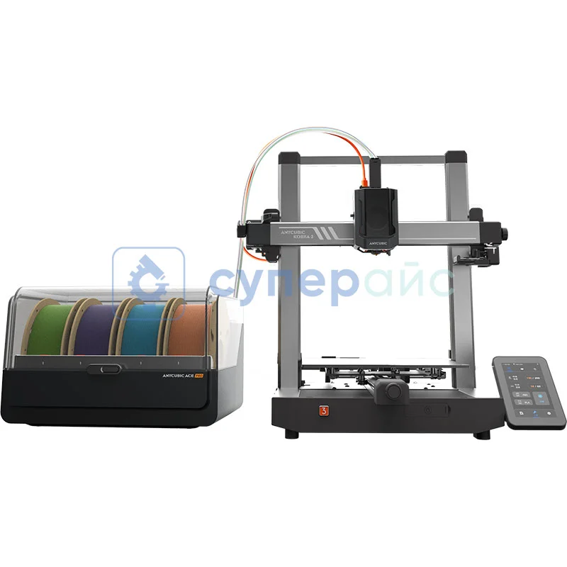 Полимерный 3D принтер Anycubic Kobra 3 Combo фото 2