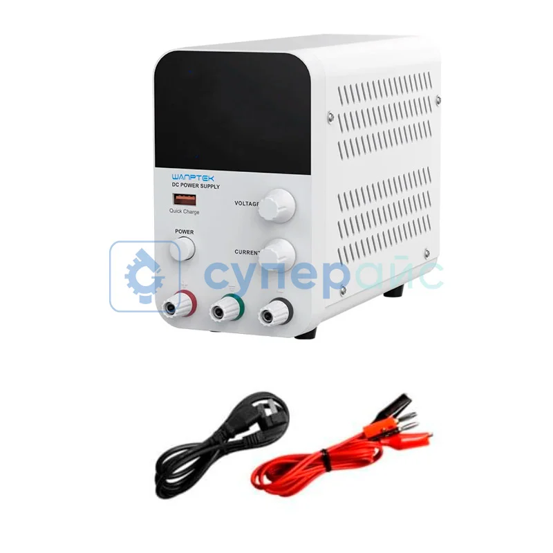 Малогабаритный лабораторный блок питания Wanptek GPS605D (62В, 5.2А) фото 5