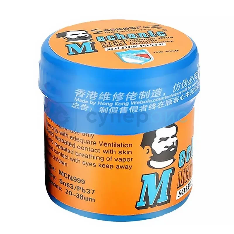 Паяльная паста MECHANIC MCN999 (60 г, в банке) фото 1