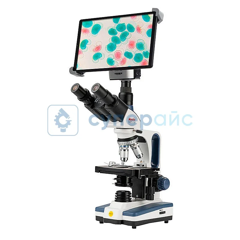 Биологический цифровой микроскоп Motic SW350+BTI8 фото 1