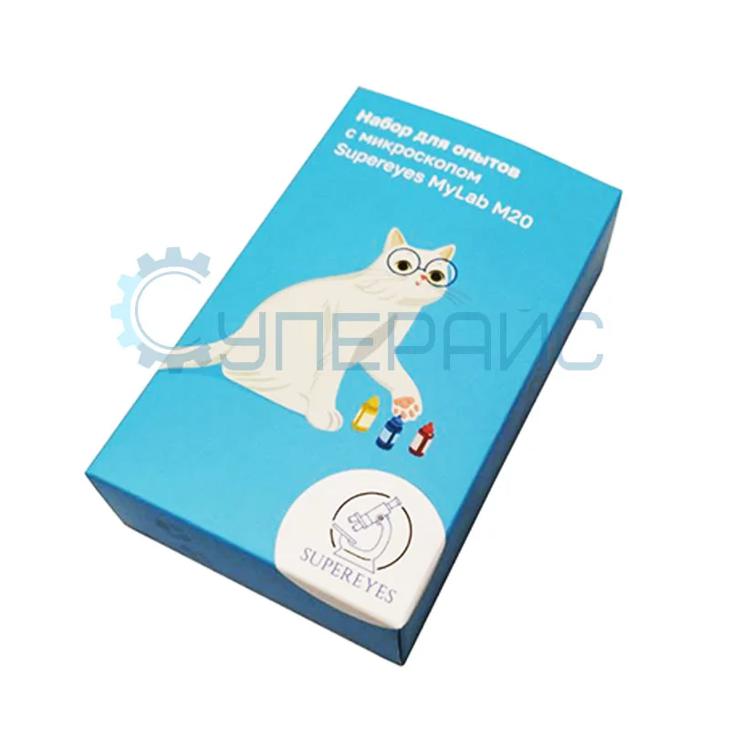 Учебный биологический микроскоп Supereyes MyLab M20 с камерой-окуляром и набором для опытов фото 31