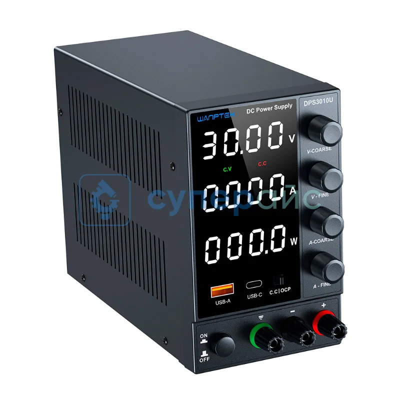 Мини импульсный блок питания Wanptek DPS3010U (30В, 10А) фото 3