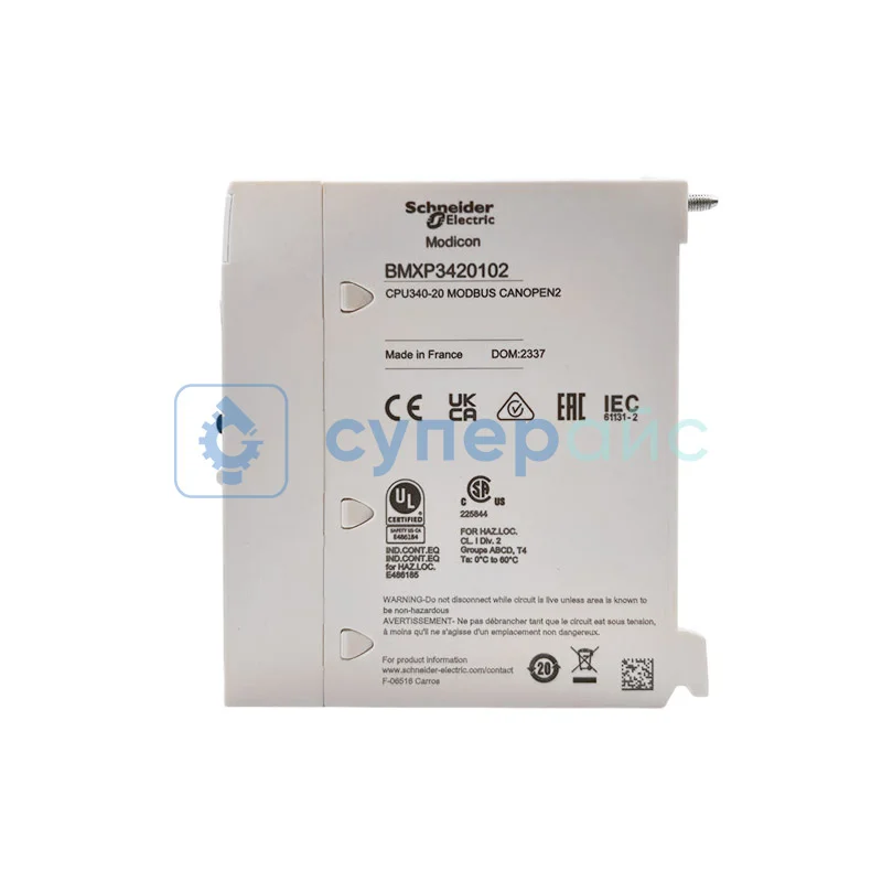 Программируемый контроллер Schneider Electric BMXP3420102 фото 2