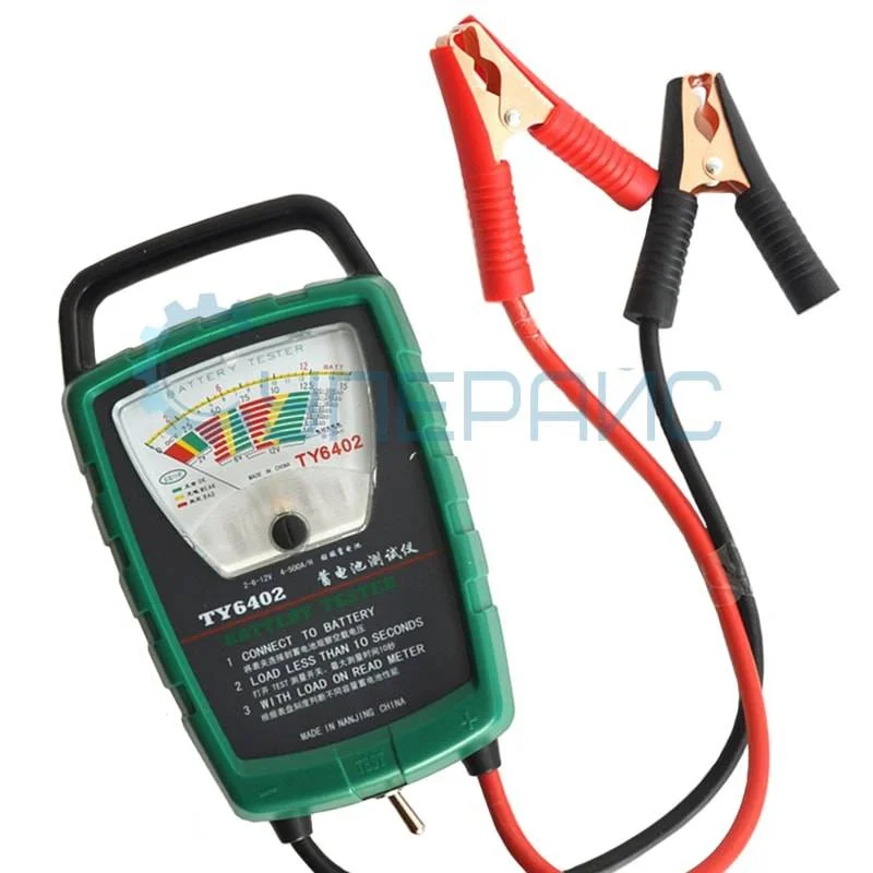 Портативный тестер аккумуляторных батарей NJTY TY6402 фото 3