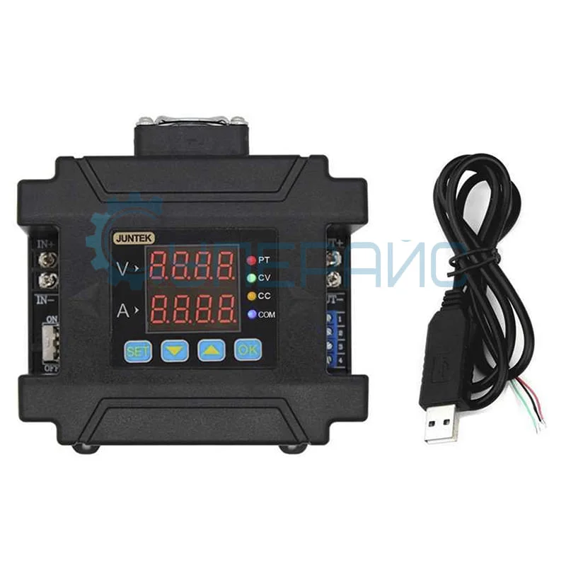 Программируемый модуль питания с DC преобразователем JUNTEK DPM8608 (8 А) фото 2