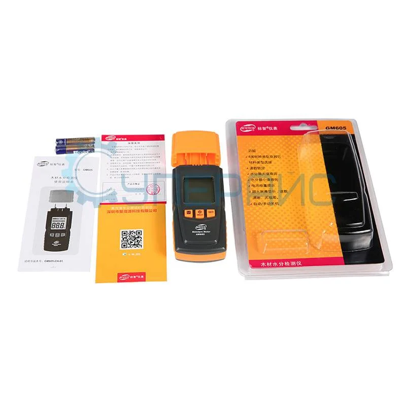 Влагомер древесины и строительных материалов Benetech GM605 фото 4
