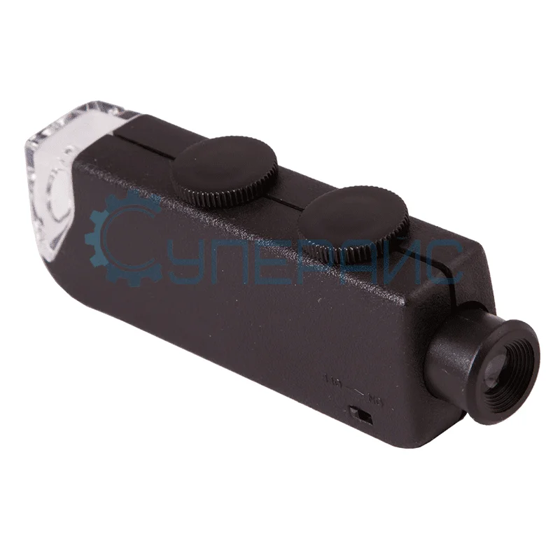 Карманный микроскоп Bresser 60x–100x со светодиодной подсветкой фото 3