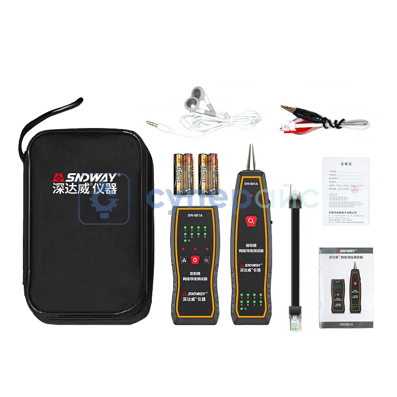 Тестер сетевых кабелей SNDWAY SW-801A фото 2