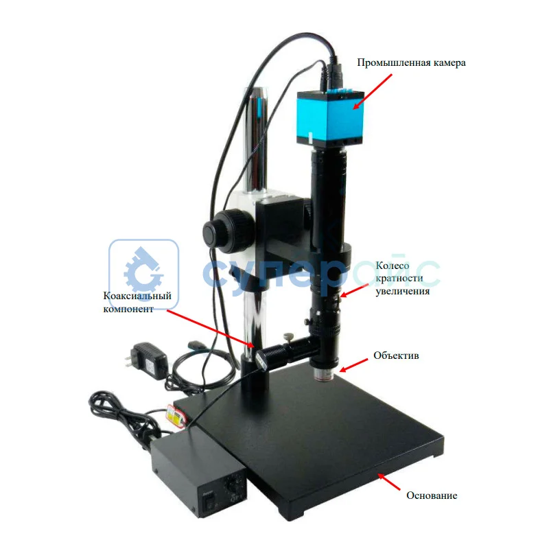 Микроскоп Saike Digital SK-HZM с камерой HDMI-T фото 1
