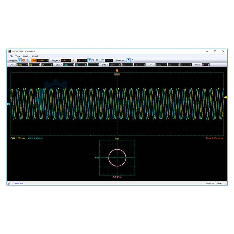 Цифровой осциллограф Hantek DSO4084C (4 канала, 80 МГц) фото 19