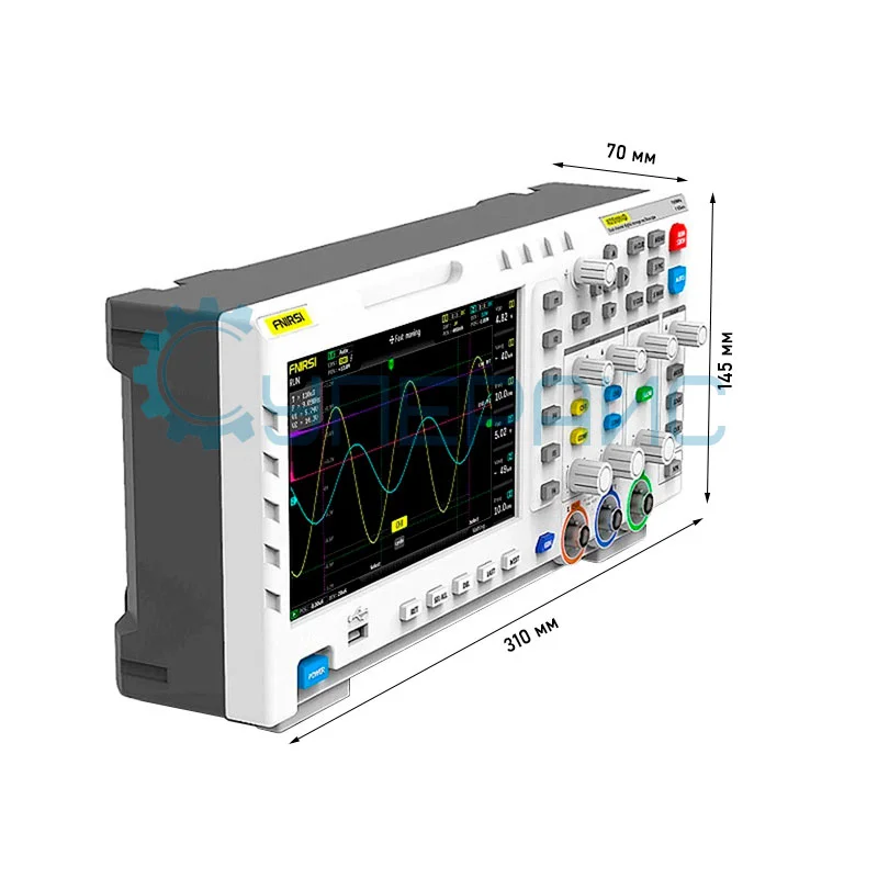 Цифровой осциллограф FNIRSI 1014D (2 канала, 100 МГц) фото 3
